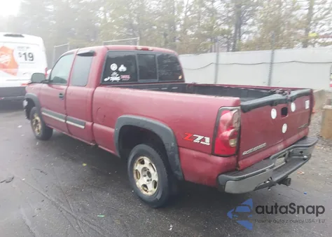 2004 Chevrolet Silverado 1500 Z71 z USA, uszkodzony, nr VIN 1GCEK19T44E350436